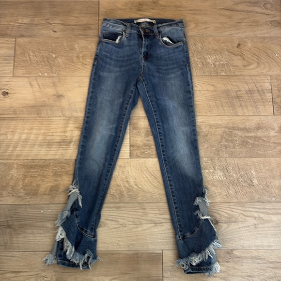 Chelsea & Violet Cropped Flare Jean - Picture 1 of 4